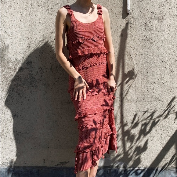 ZARA Knit Maxi Dress - Picture 3 of 4